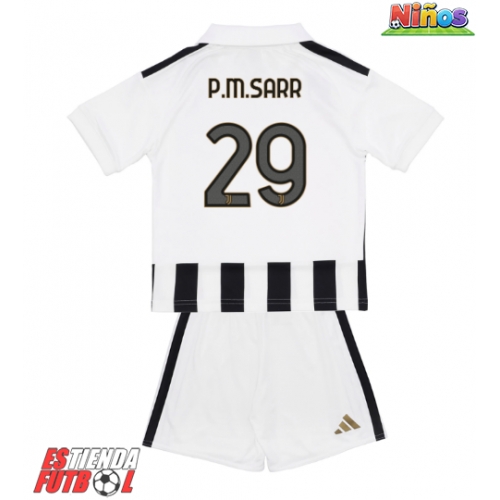 Juventus Pape Matar Sarr #29 Primera Equipación Niños 2026-27 Manga Corta (+ Pantalones cortos)
